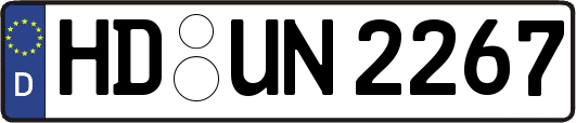 HD-UN2267