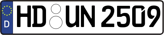 HD-UN2509