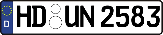 HD-UN2583