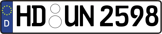 HD-UN2598