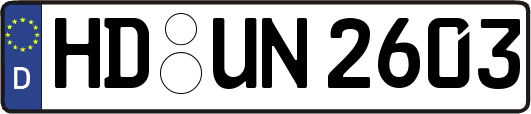 HD-UN2603