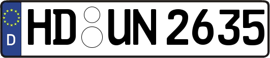 HD-UN2635