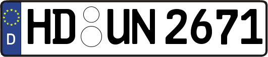 HD-UN2671