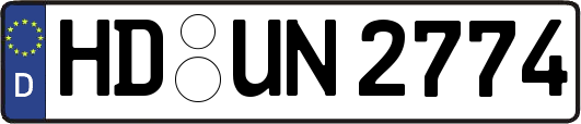 HD-UN2774