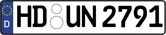 HD-UN2791