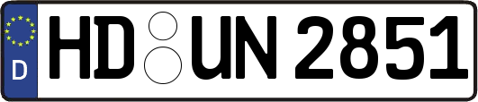 HD-UN2851