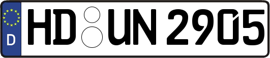 HD-UN2905