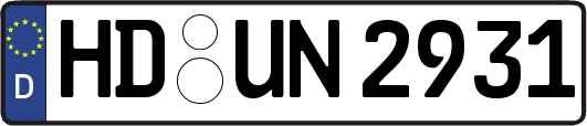 HD-UN2931