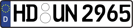 HD-UN2965