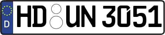 HD-UN3051