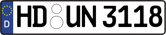 HD-UN3118