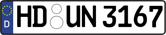 HD-UN3167