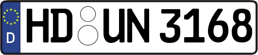 HD-UN3168