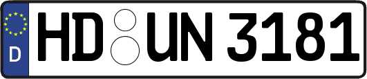 HD-UN3181