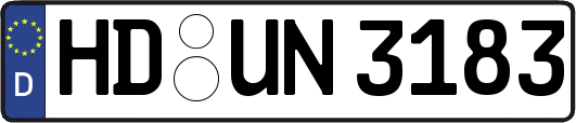 HD-UN3183