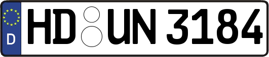 HD-UN3184