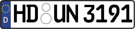 HD-UN3191