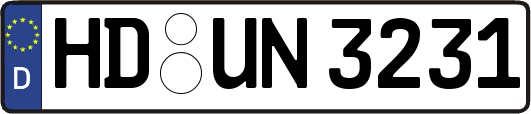 HD-UN3231