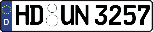 HD-UN3257