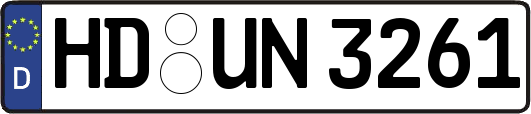 HD-UN3261