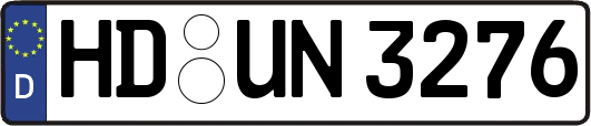 HD-UN3276
