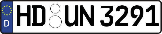 HD-UN3291