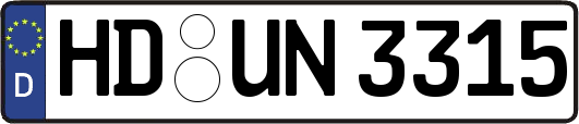 HD-UN3315
