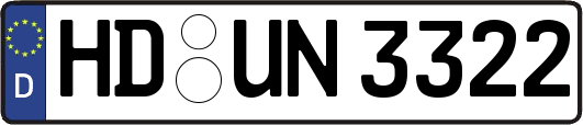 HD-UN3322