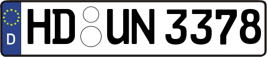 HD-UN3378