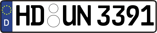 HD-UN3391