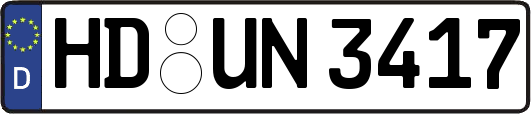 HD-UN3417