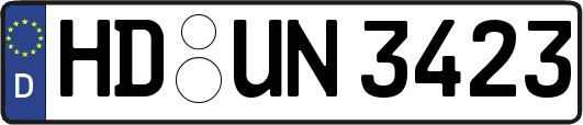 HD-UN3423