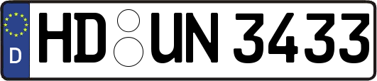HD-UN3433