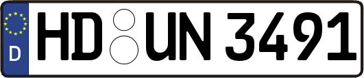 HD-UN3491