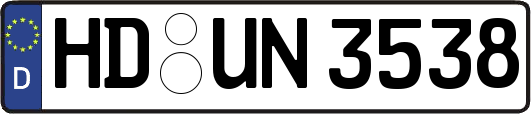 HD-UN3538