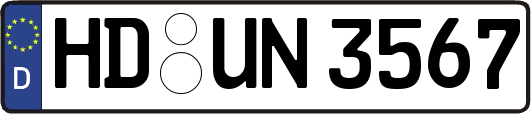 HD-UN3567