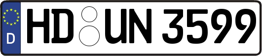 HD-UN3599
