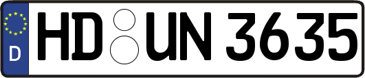 HD-UN3635