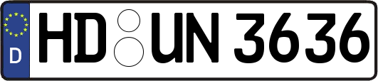 HD-UN3636