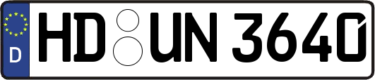 HD-UN3640