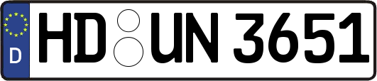 HD-UN3651