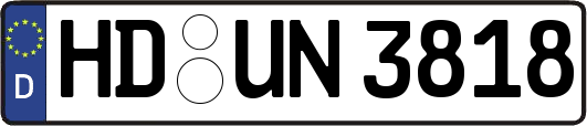 HD-UN3818