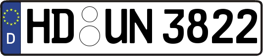 HD-UN3822