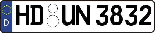 HD-UN3832