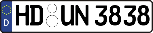HD-UN3838