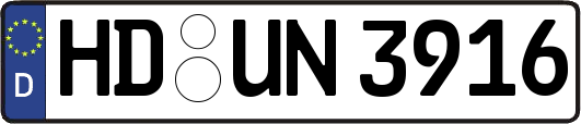 HD-UN3916