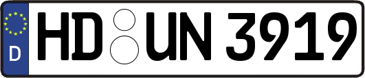 HD-UN3919