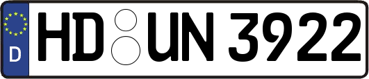 HD-UN3922