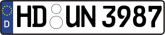 HD-UN3987