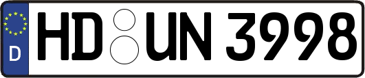 HD-UN3998